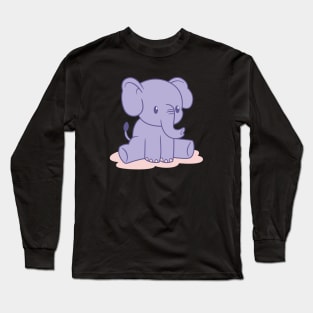 Baby Elephant Cute Long Sleeve T-Shirt